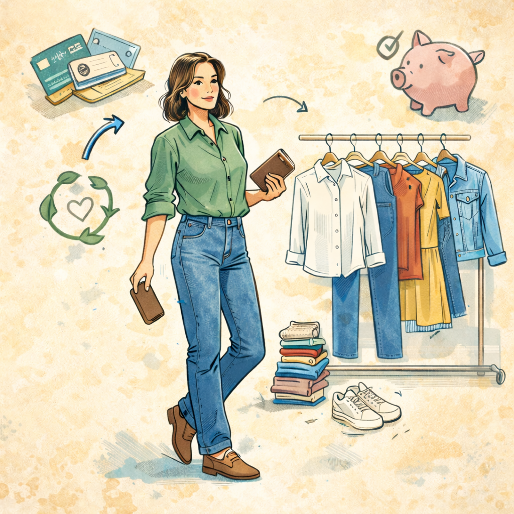 A conscious wardrobe isn’t about buying less cheap clothing, it's about buying better pieces that work harder, last longer, and feel good to wear.