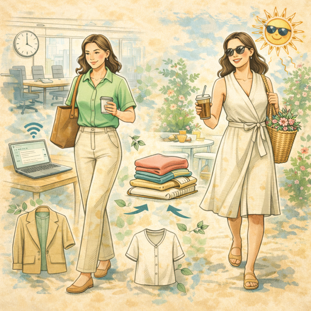 Why Linen is Your Ultimate Summer Workwear MVP – Rerasa Style