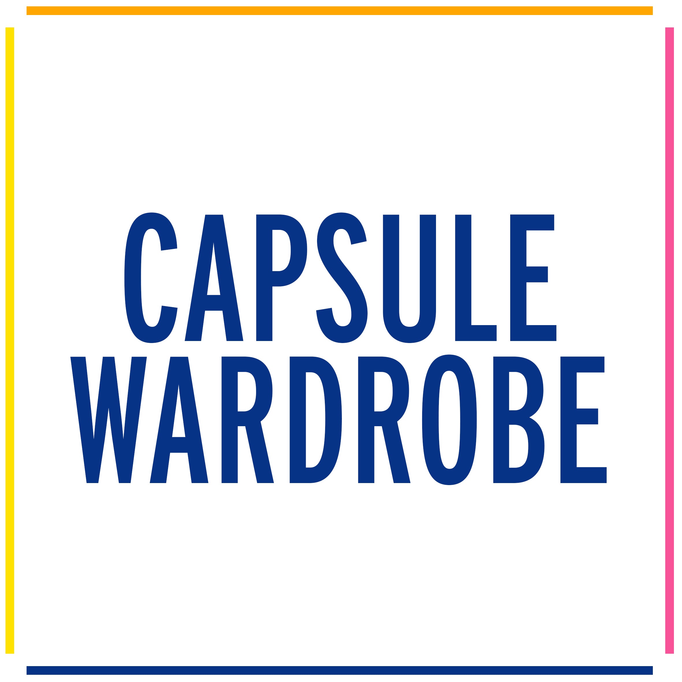 Capsule Wardrobe