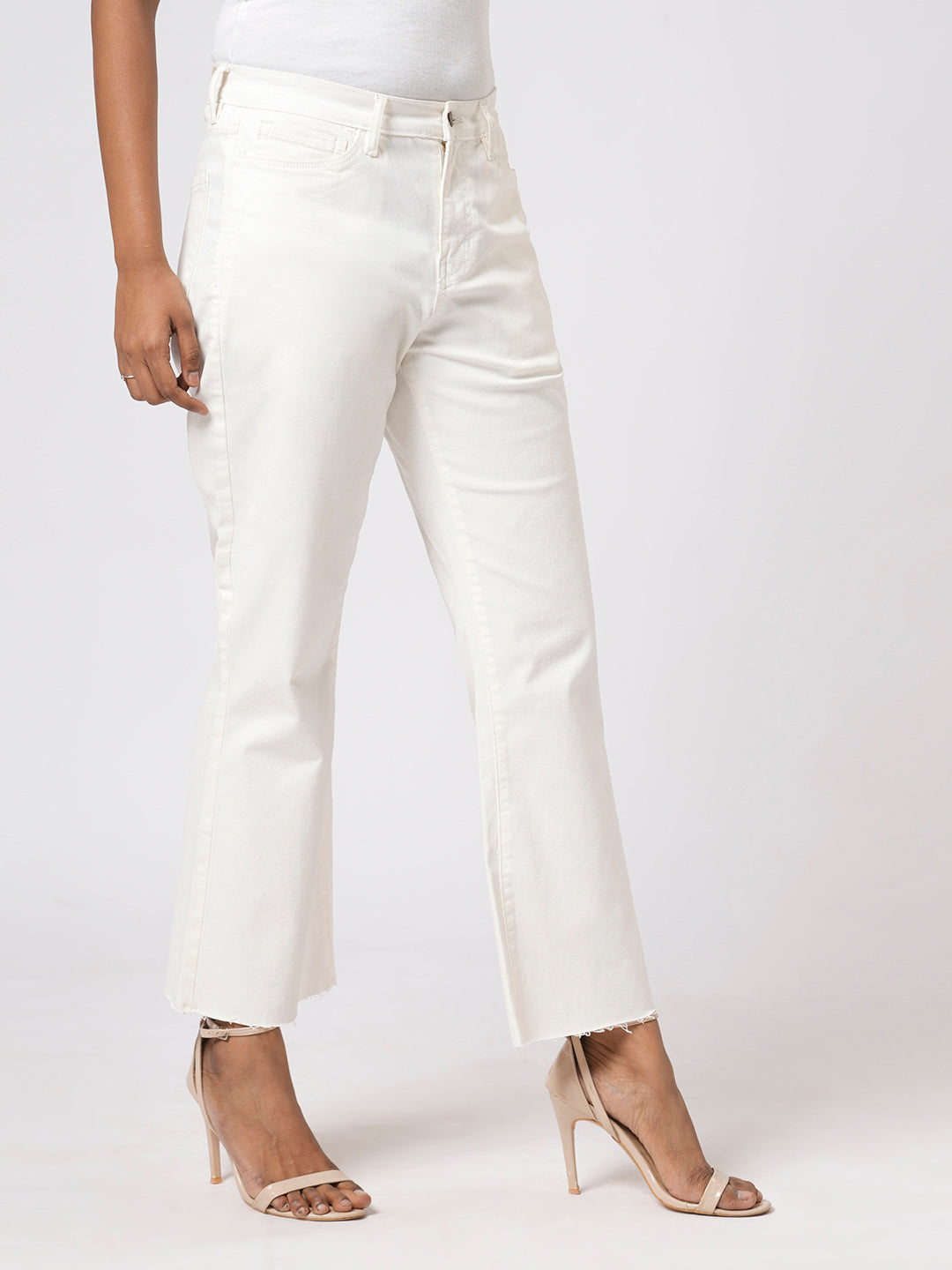 Cropped Flare Jeans