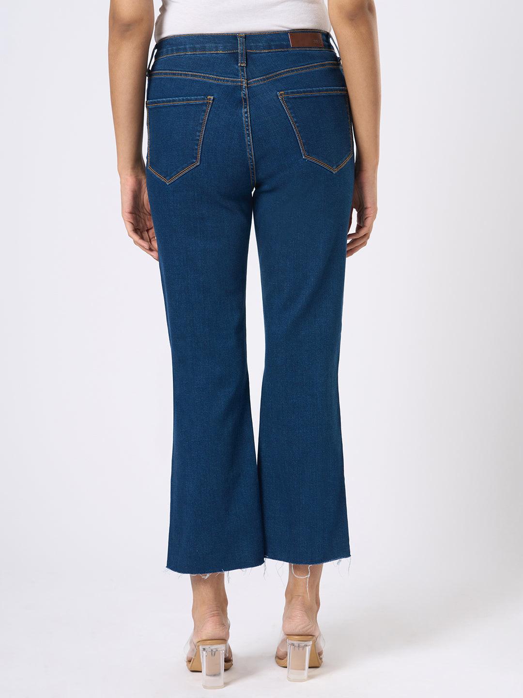 Cropped Flare Jeans
