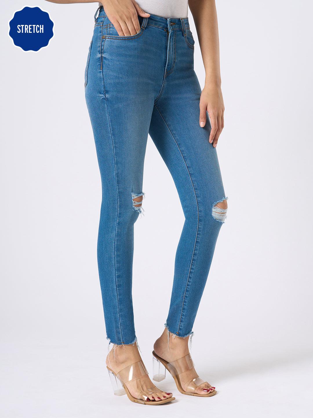 Distressed Skinny Jeans