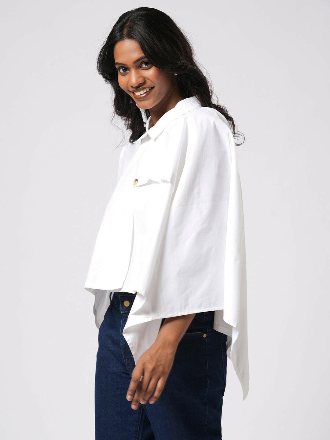 Asymmetrical Shirt.