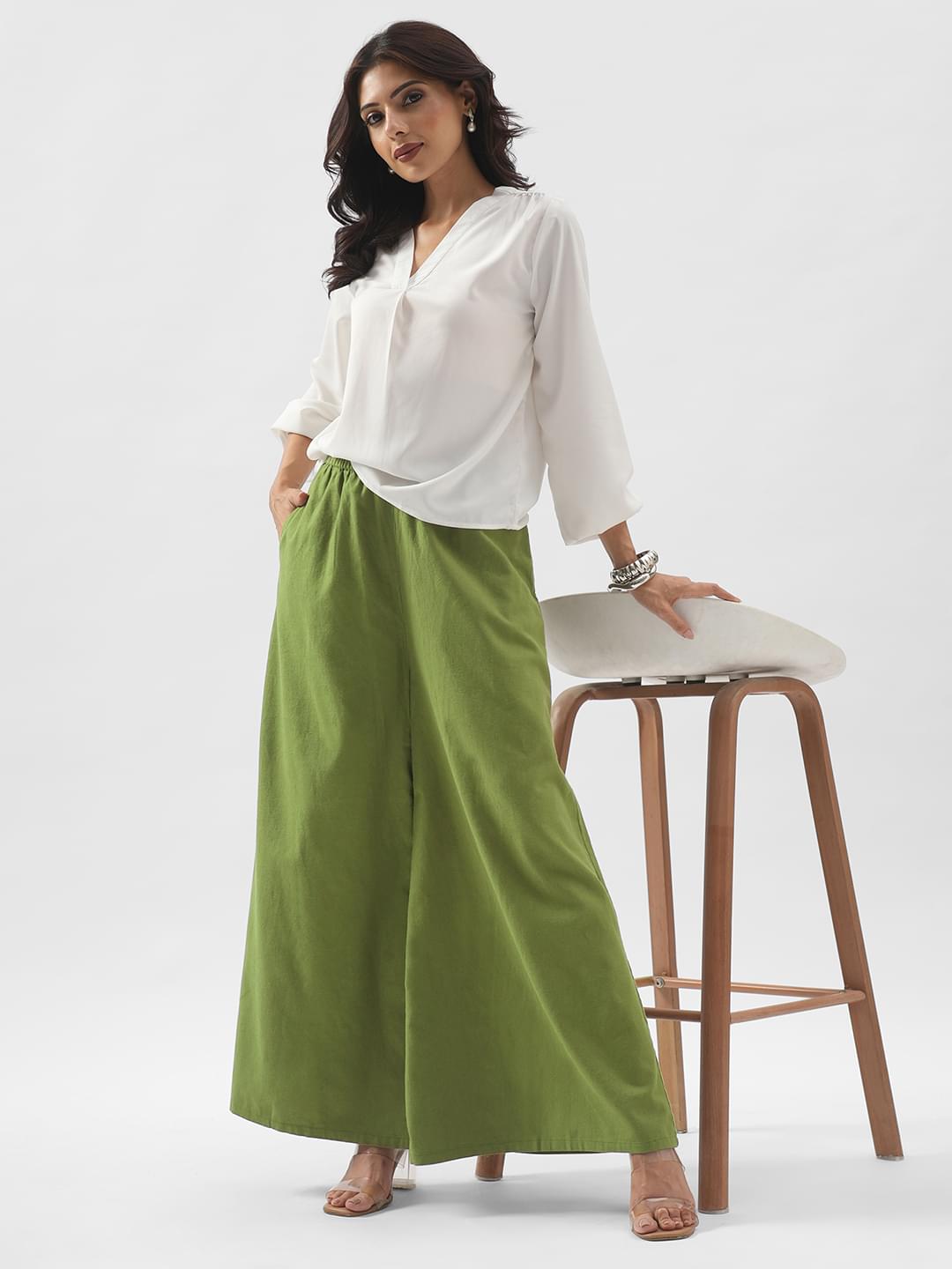 Rerasa Baggy Pull On Pants 