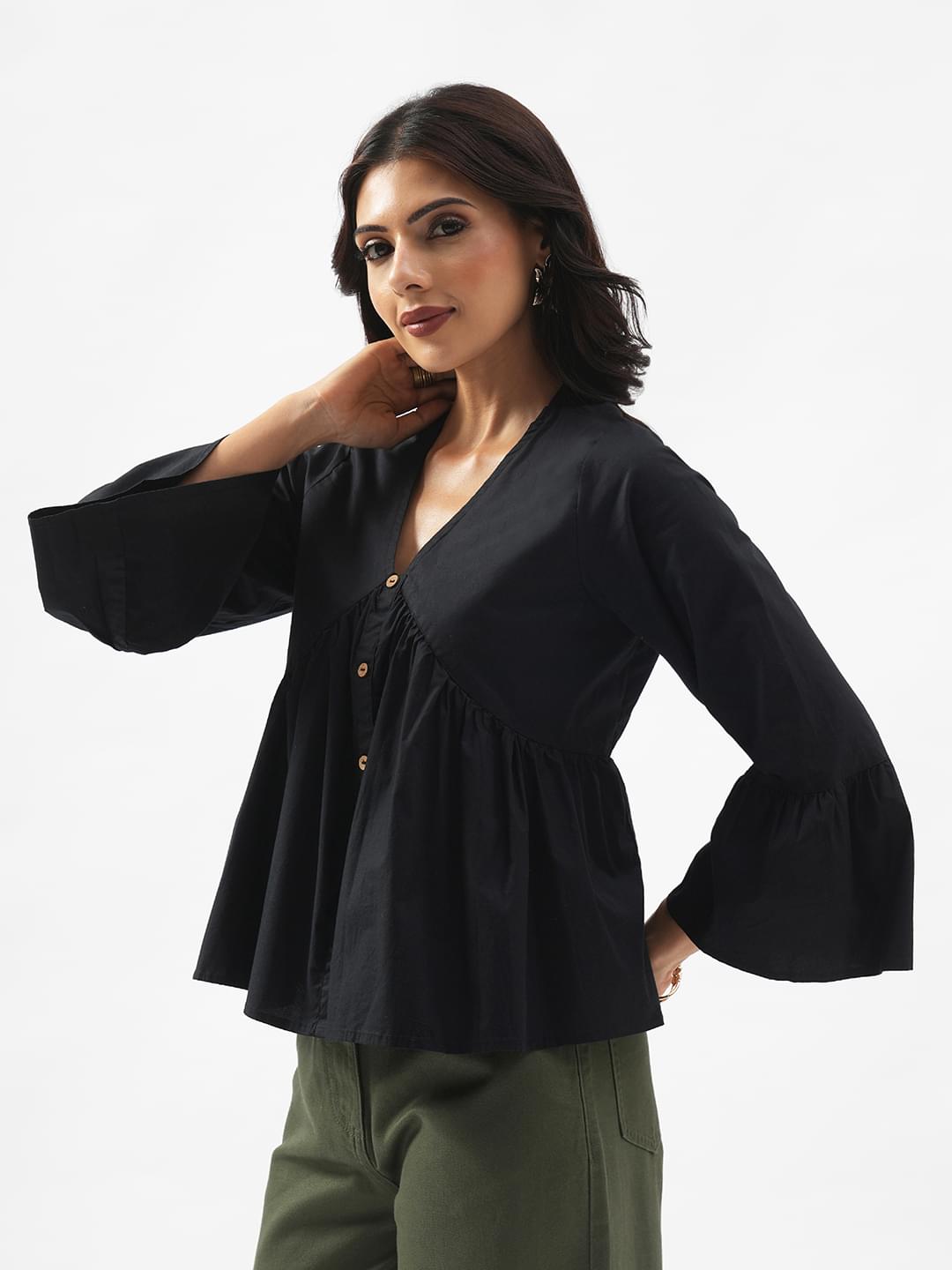 Rerasa Bell Sleeves Top