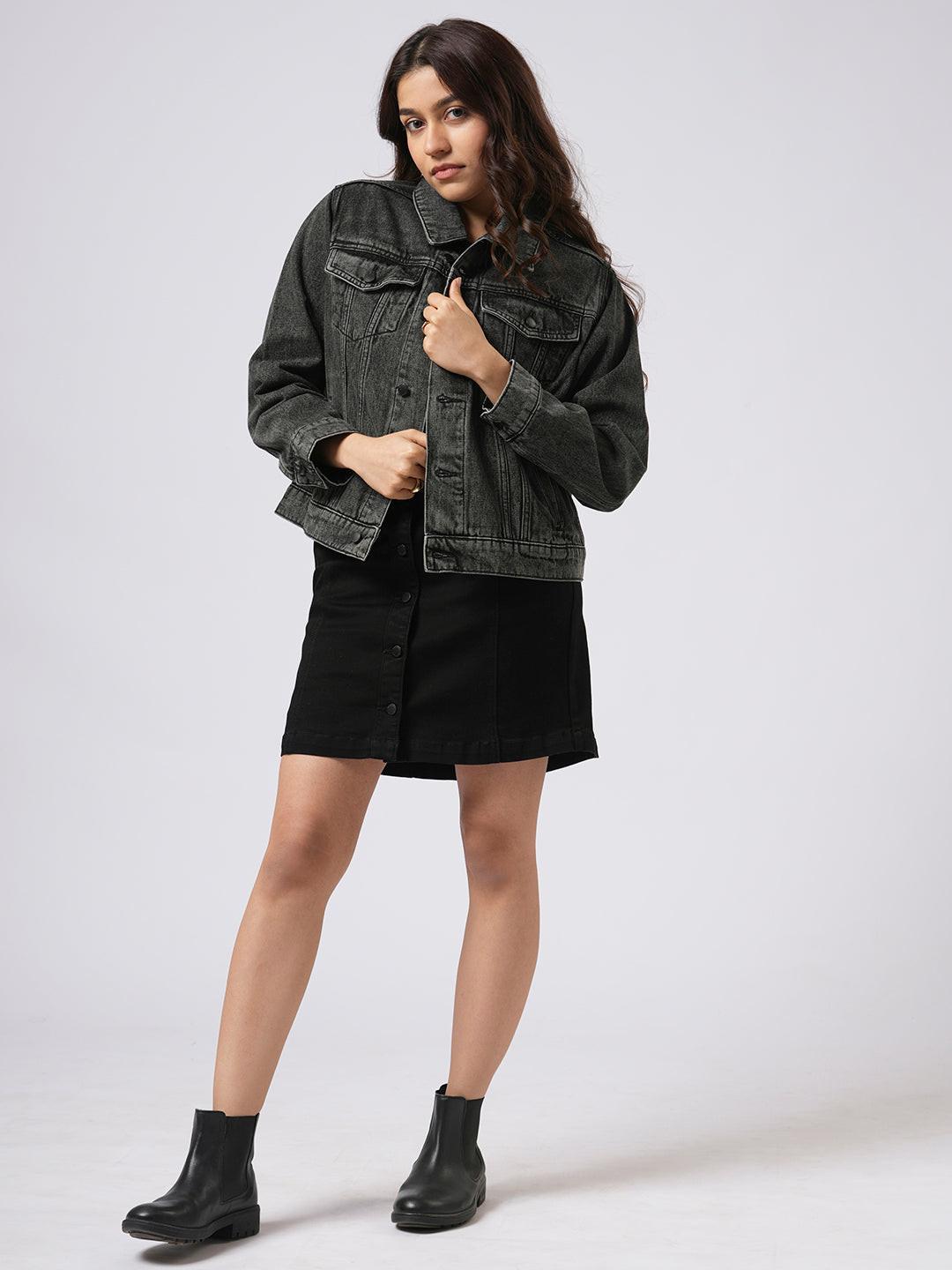 Classic Denim Trucker Jacket.