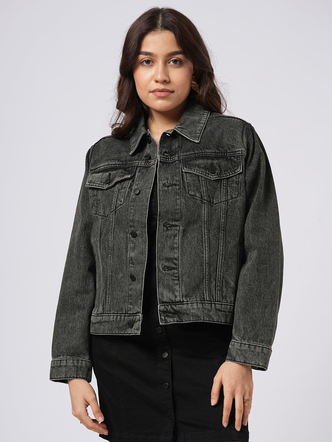 Classic Denim Trucker Jacket.