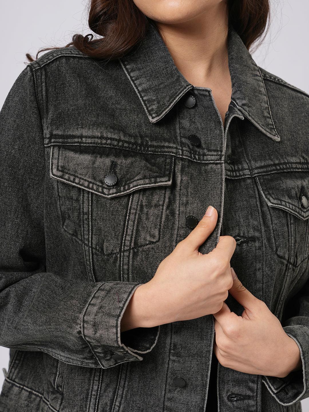 Classic Denim Trucker Jacket.