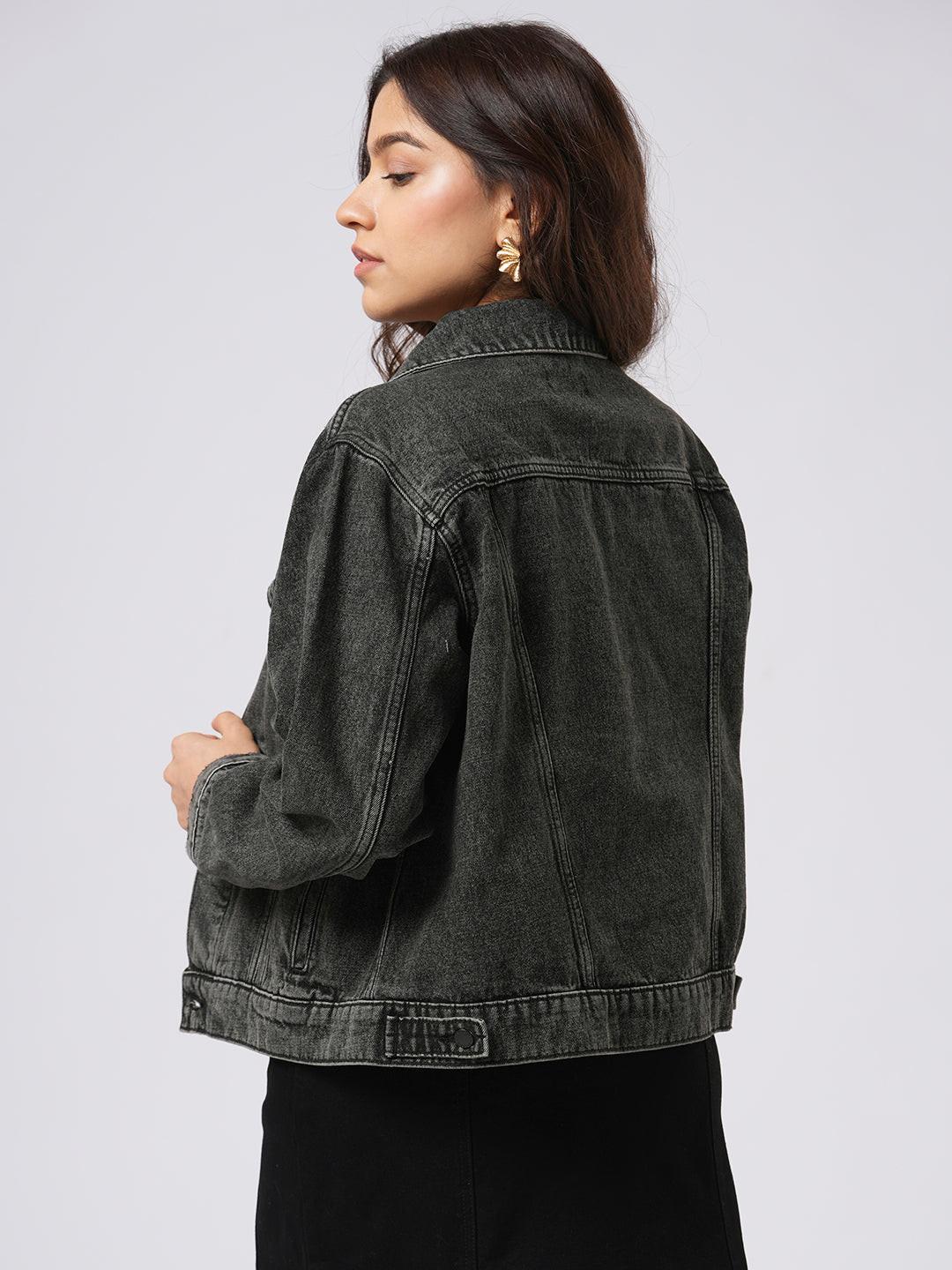 Classic Denim Trucker Jacket.