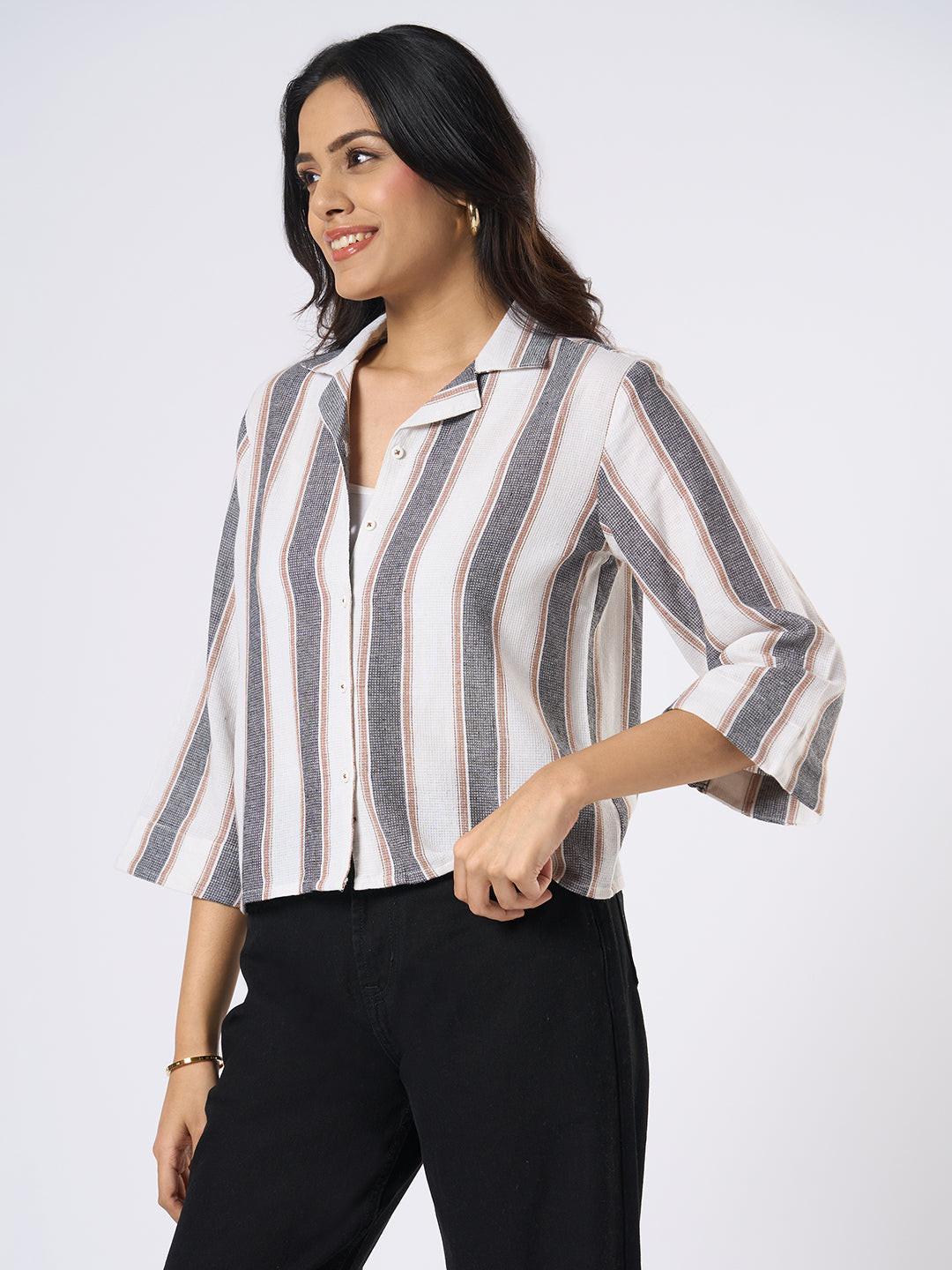 Woman striped shirt by Rerasa