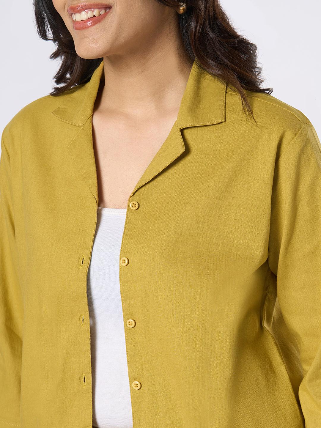Woman Mustard shirt by Rerasa