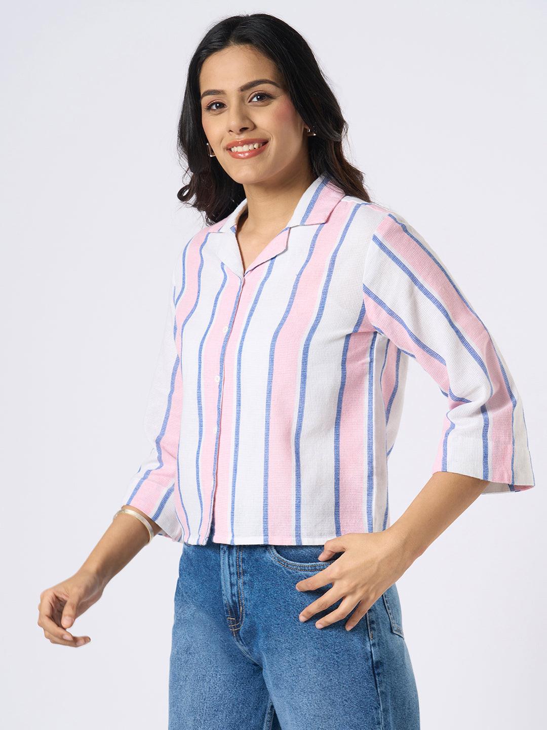 Woman striped shirt by Rerasa