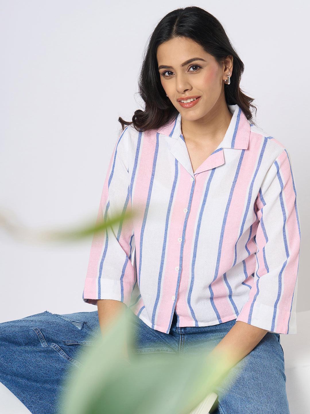 Woman striped shirt by Rerasa