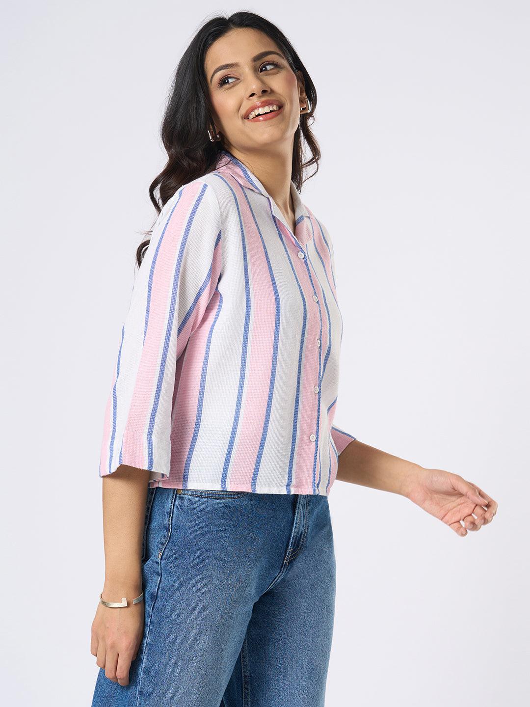 Woman striped shirt by Rerasa