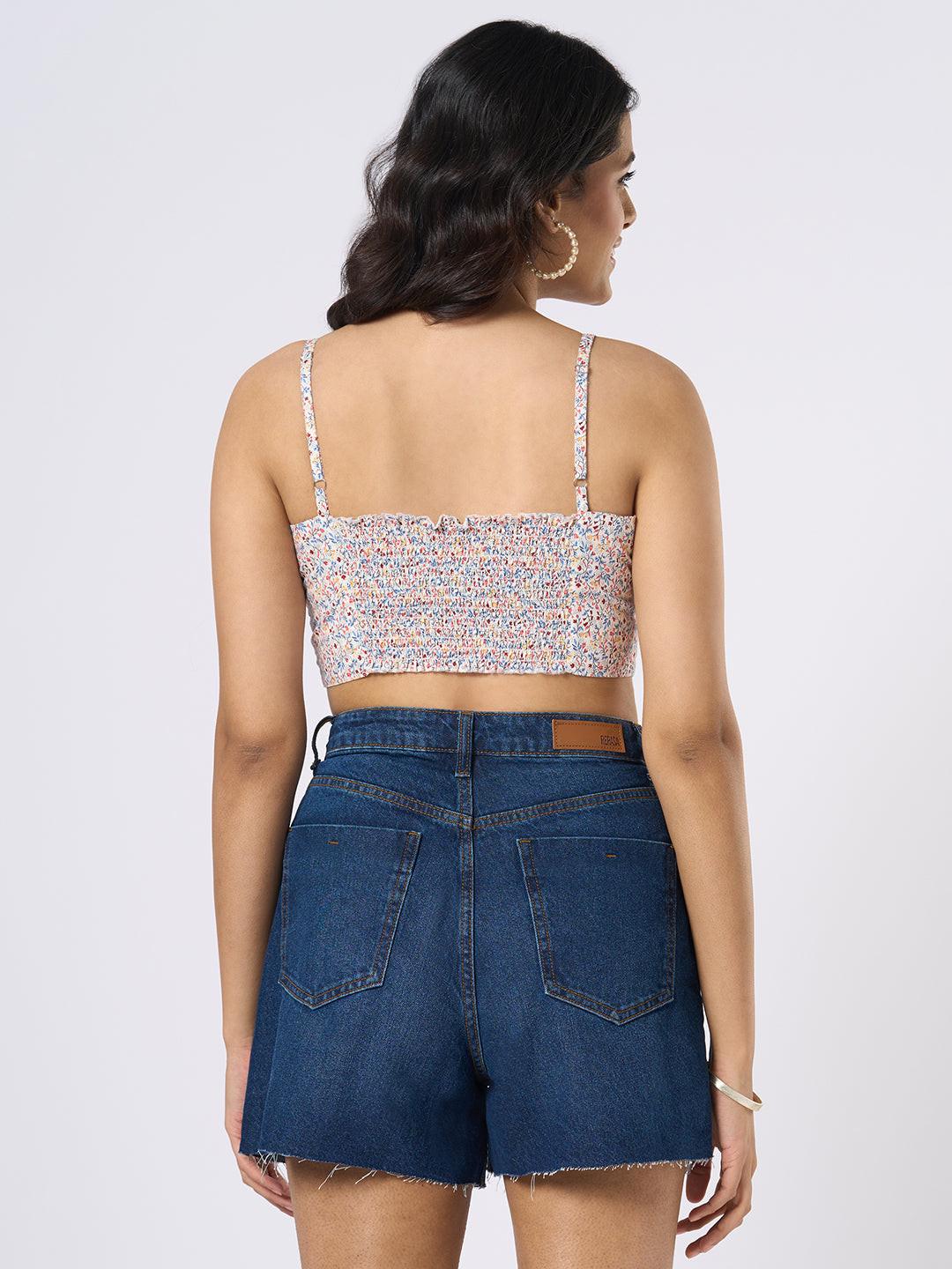 Rerasa Bustier crop top 