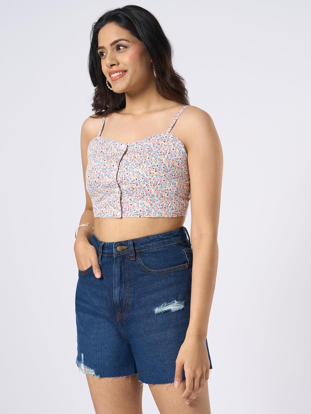 Rerasa Bustier crop top 