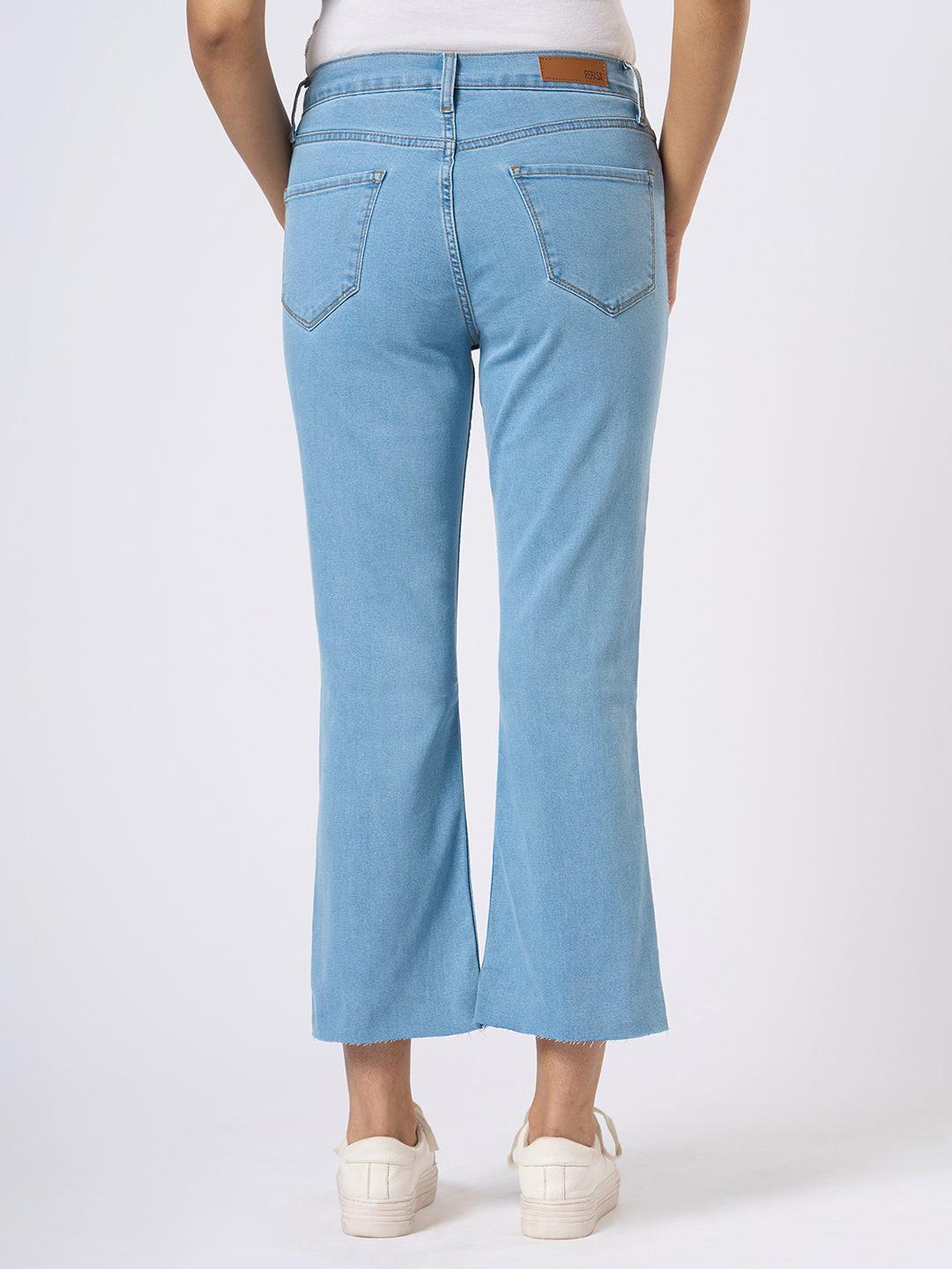 Light blue jeans worn by a person From Rerasa