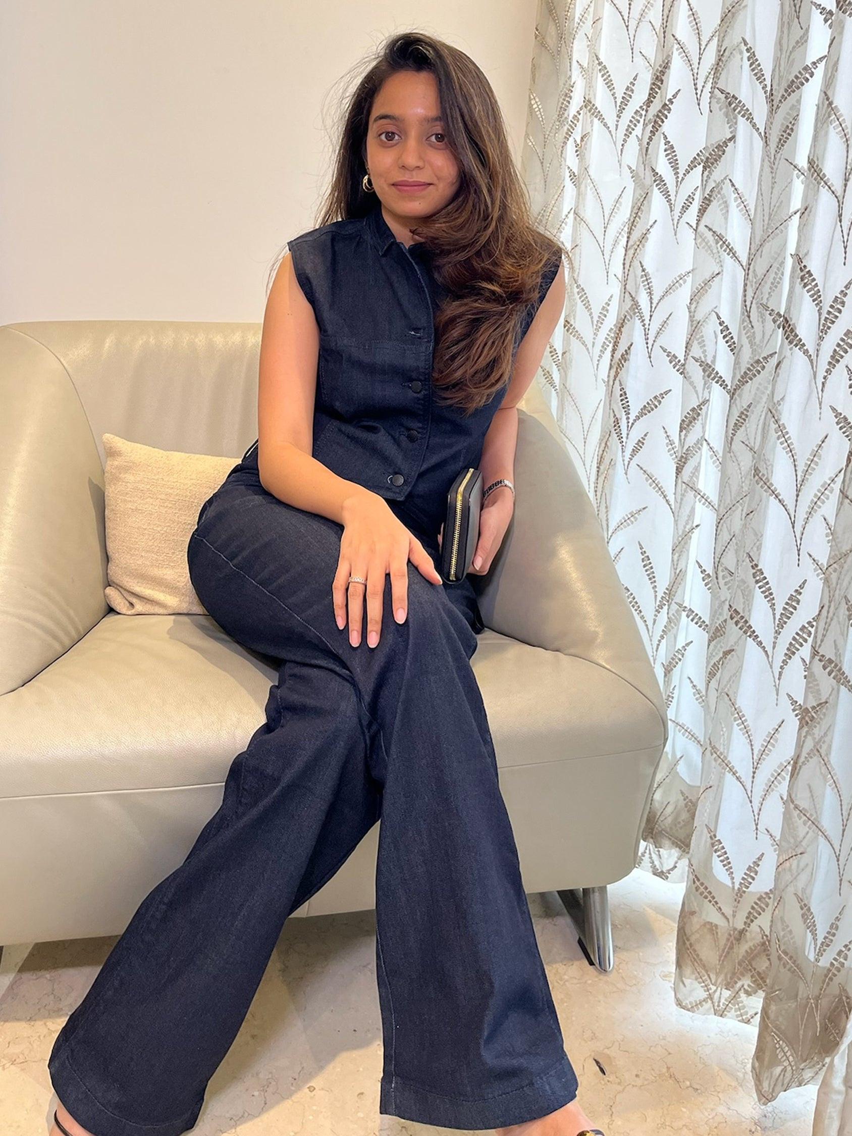 Rerasa_Front_Pocket_Flare_Jeans_indigo