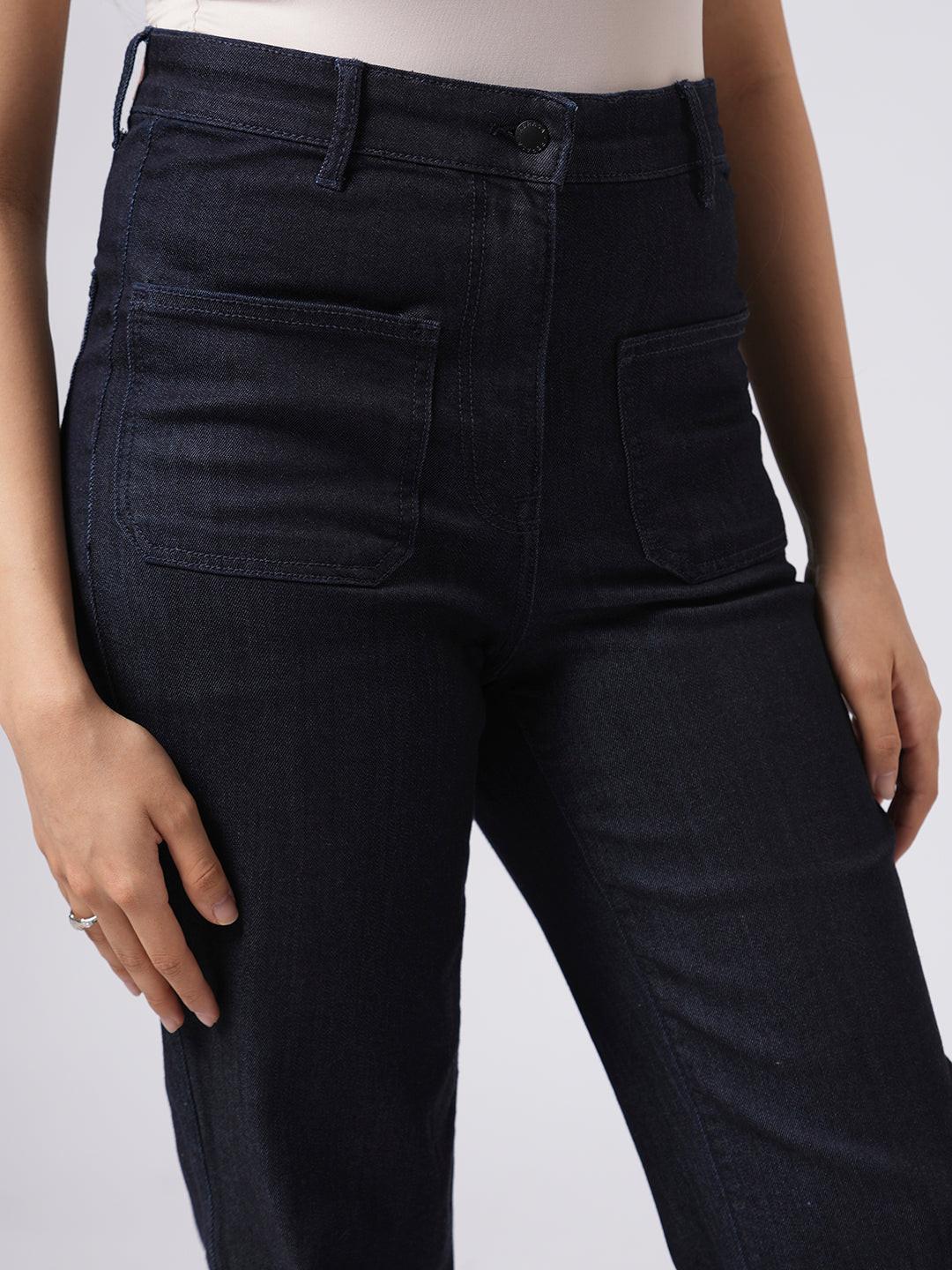 Rerasa_Front_Pocket_Flare_Jeans_indigo 