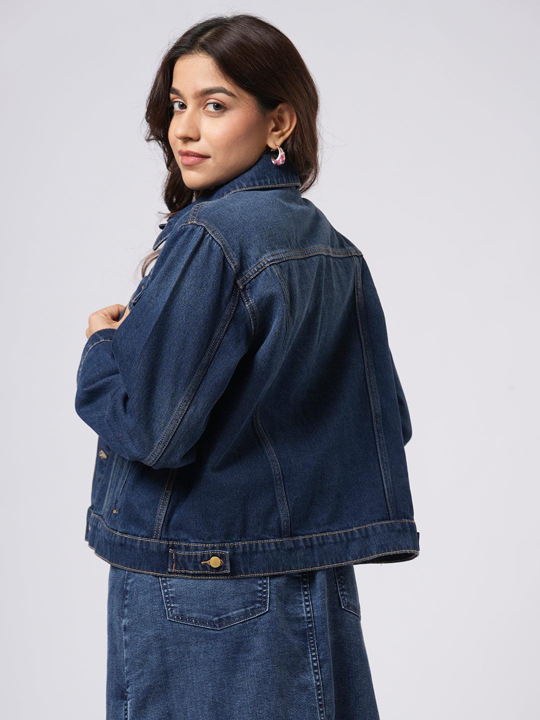 Classic Denim Trucker Jacket.
