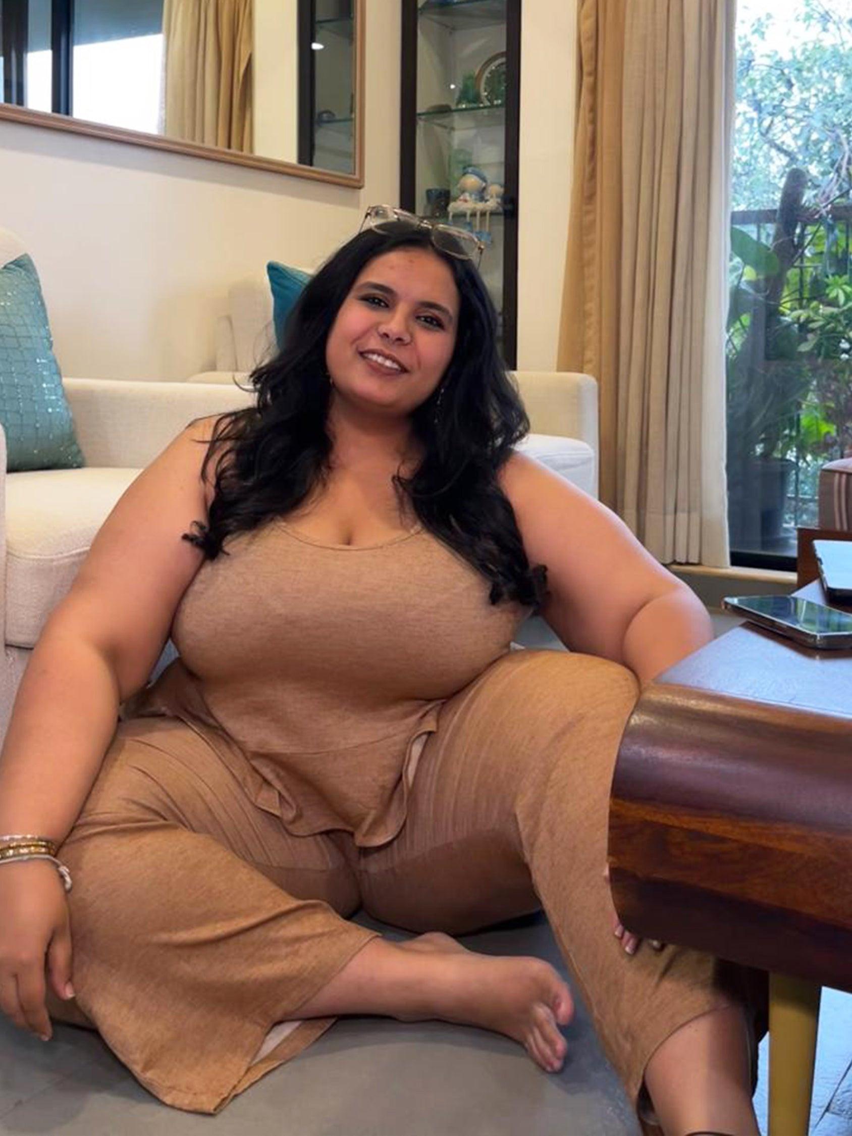 Rerasa Linen Blend Spaghetti Top