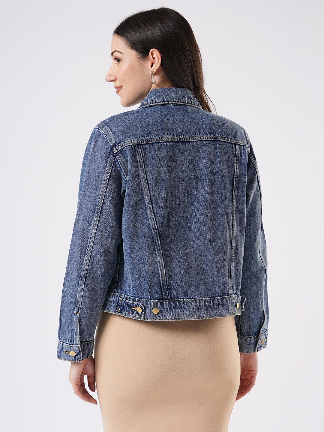 Classic Denim Trucker Jacket.