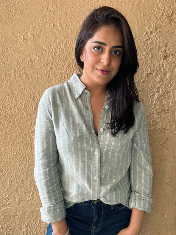 Classic Linen Blend Shirt