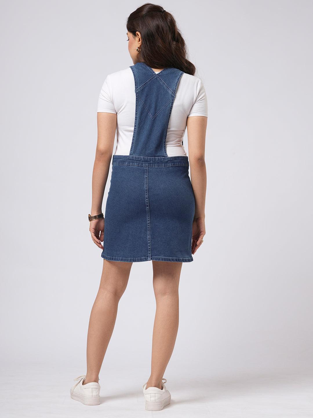 Denim Skirt Dungaree.